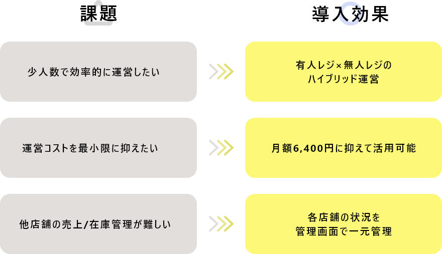 課題と導入効果