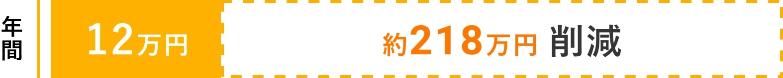 218万円さくげん