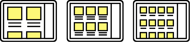 規模に合わせたカスタマイズ（商品点数）