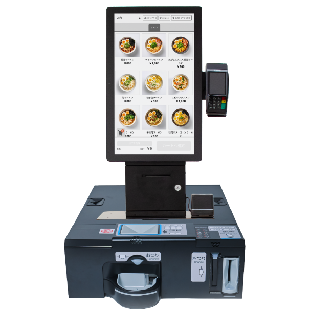 タッチパネル型券売機